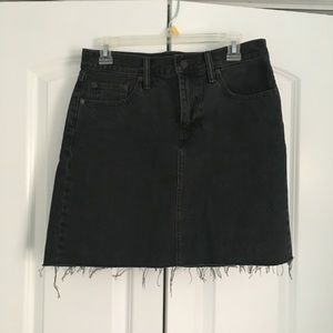 Levi’s Black Jean Skirt